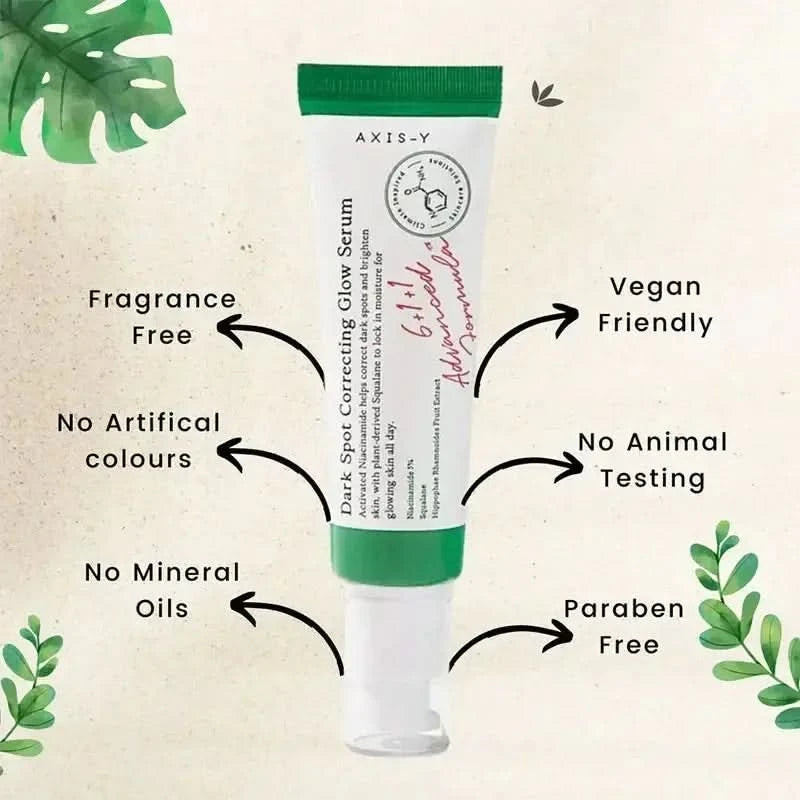1Pcs/50ml Axis-y Dark Spot Correction Serum Effectively Improves Dark Face Moisturizing Whitening Brightening Soothing Serum New Jay Cosmetic