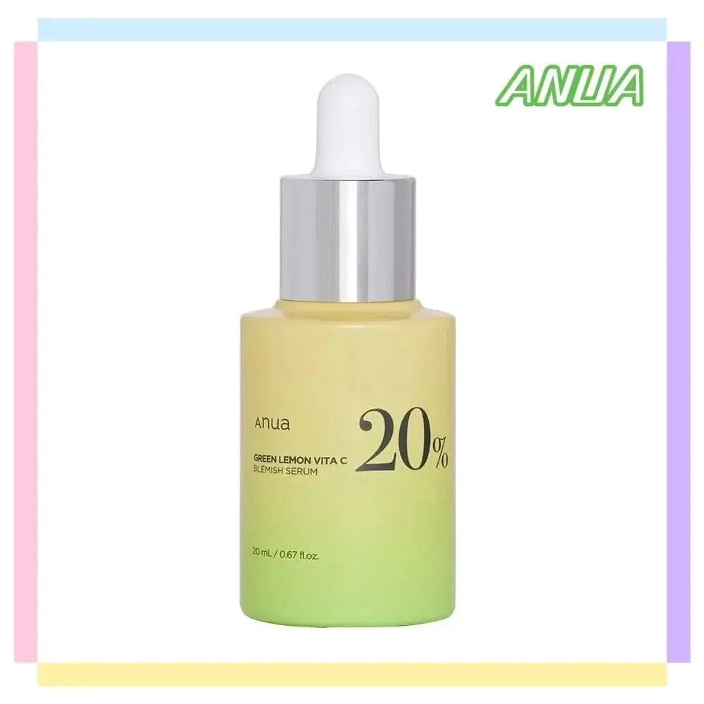 Anua Green Lemon Vitamin C Serum with Vitamin E,face serum,Hyaluronic & Ferulic Acid (0.67 fl.oz / 20ml ) skin care products Jay Cosmetic