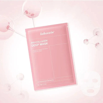 Bio-colagène véritable masque profond supplément collagène hydratant nuit masque hydrogel amélioration de l'élasticité minimisant les pores raffermissant Jay Cosmetic