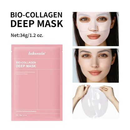 Bio-colagène véritable masque profond supplément collagène hydratant nuit masque hydrogel amélioration de l'élasticité minimisant les pores raffermissant Jay Cosmetic