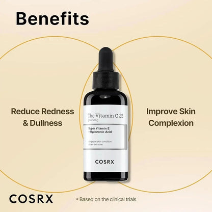 COSRX Snail C23 Essence Retinol C13 Hyaluronic Acid Brightening Skin Tone Essence Oil 20ml Jay Cosmetic