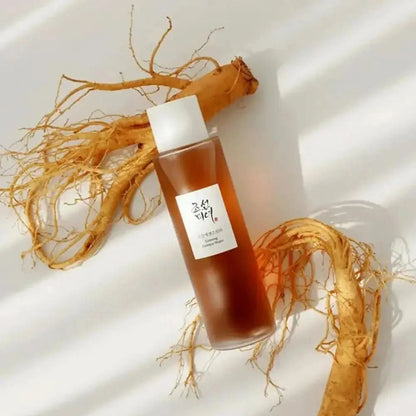 Ginseng Face Essence Serum Hydrating Smoothing And Brightening Toner For Dry Dull Skin With Fine Lines - Restores And Lightens Jay Cosmetic