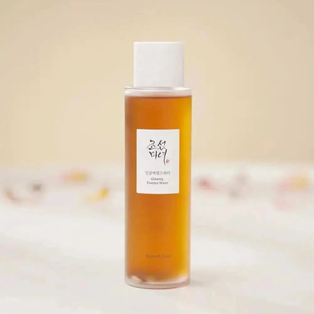Ginseng Face Essence Serum Hydrating Smoothing And Brightening Toner For Dry Dull Skin With Fine Lines - Restores And Lightens Jay Cosmetic