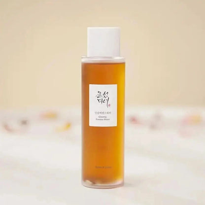 Ginseng Face Essence Serum Hydrating Smoothing And Brightening Toner For Dry Dull Skin With Fine Lines - Restores And Lightens Jay Cosmetic