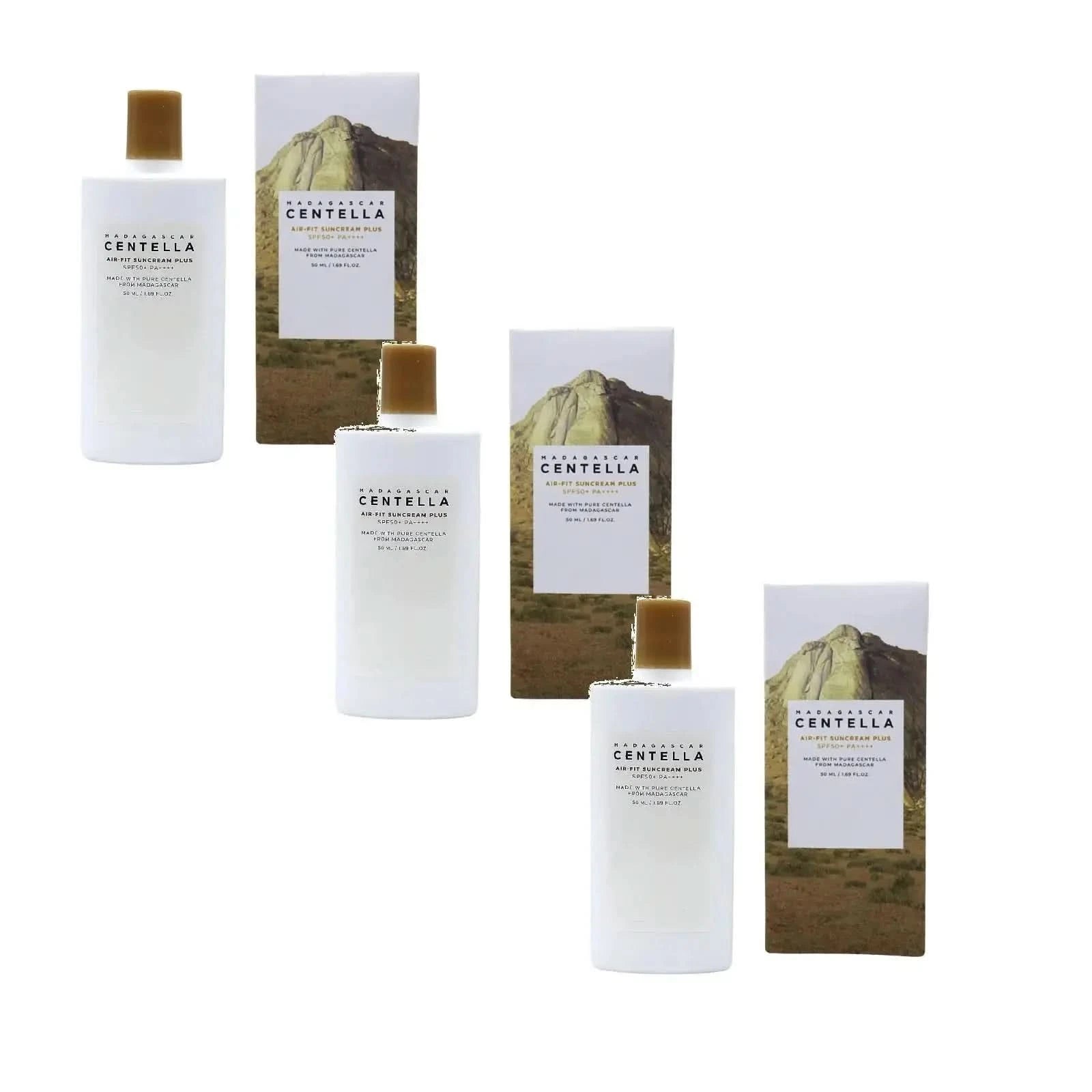 Madagascar Centella Air-fit Suncream Plus SPF50+ PA++++ 50ml Jay Cosmetic
