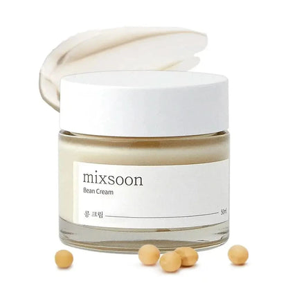 mixsoon Bean cream Vegansnail, Long-lasting Soothing Hydration Cream for face, Korean Skin Care 1.69 fl.oz 50ml Jay Cosmetic