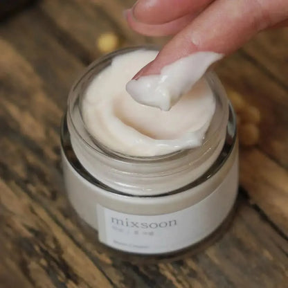 mixsoon Bean cream Vegansnail, Long-lasting Soothing Hydration Cream for face, Korean Skin Care 1.69 fl.oz 50ml Jay Cosmetic